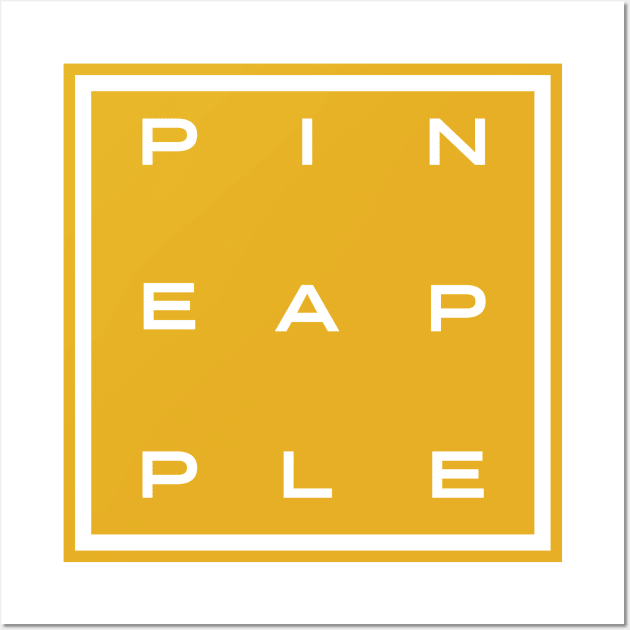 Pineapple Wall Art by Magic Moon